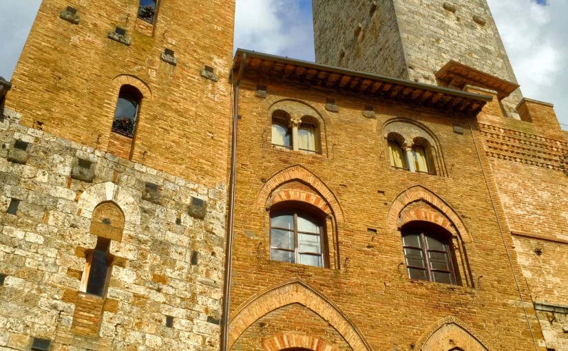 Towers in San Gimignano. Tuscany, Italy.